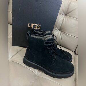 Brand New Men UGG®
Premiere Lace-Up Booties Size：8
